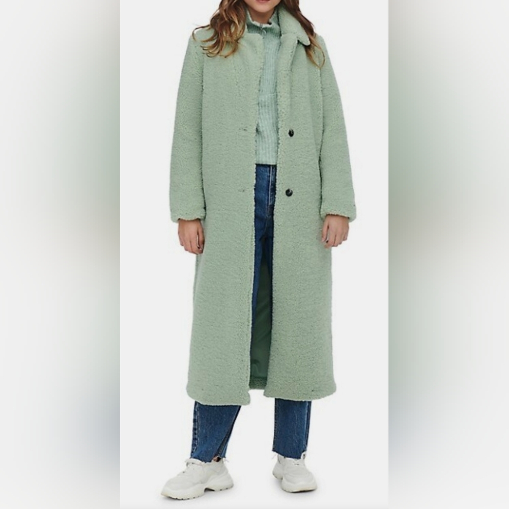 Long teddy coat by ONLY